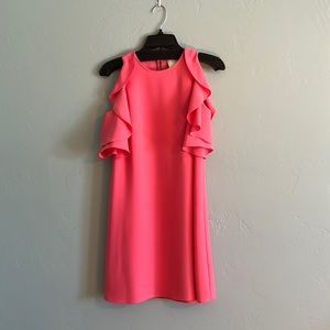 Kate Spade cold shoulder shift dress